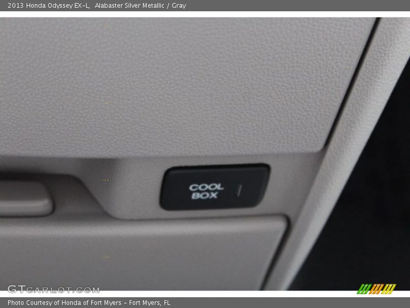 Alabaster Silver Metallic / Gray 2013 Honda Odyssey EX-L