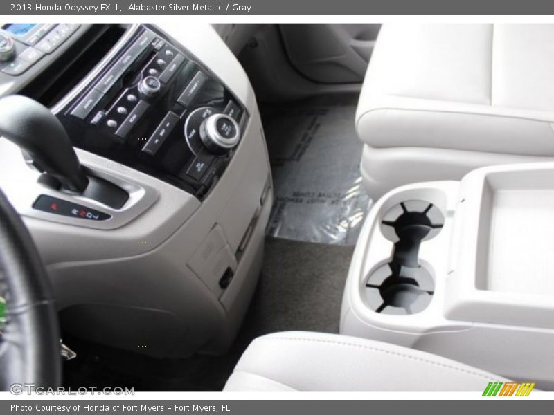Alabaster Silver Metallic / Gray 2013 Honda Odyssey EX-L