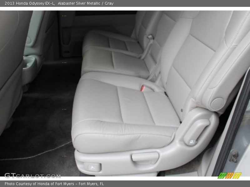 Alabaster Silver Metallic / Gray 2013 Honda Odyssey EX-L