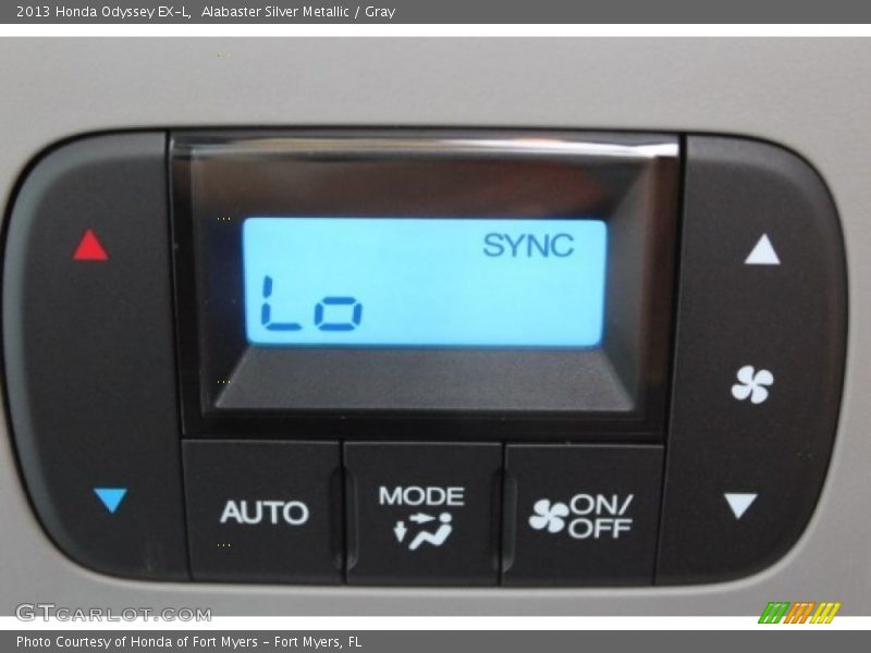 Alabaster Silver Metallic / Gray 2013 Honda Odyssey EX-L