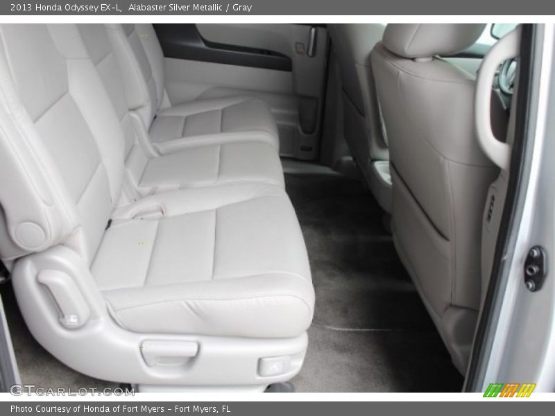 Alabaster Silver Metallic / Gray 2013 Honda Odyssey EX-L