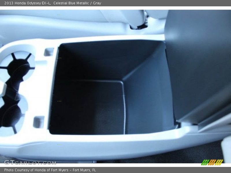 Celestial Blue Metallic / Gray 2013 Honda Odyssey EX-L