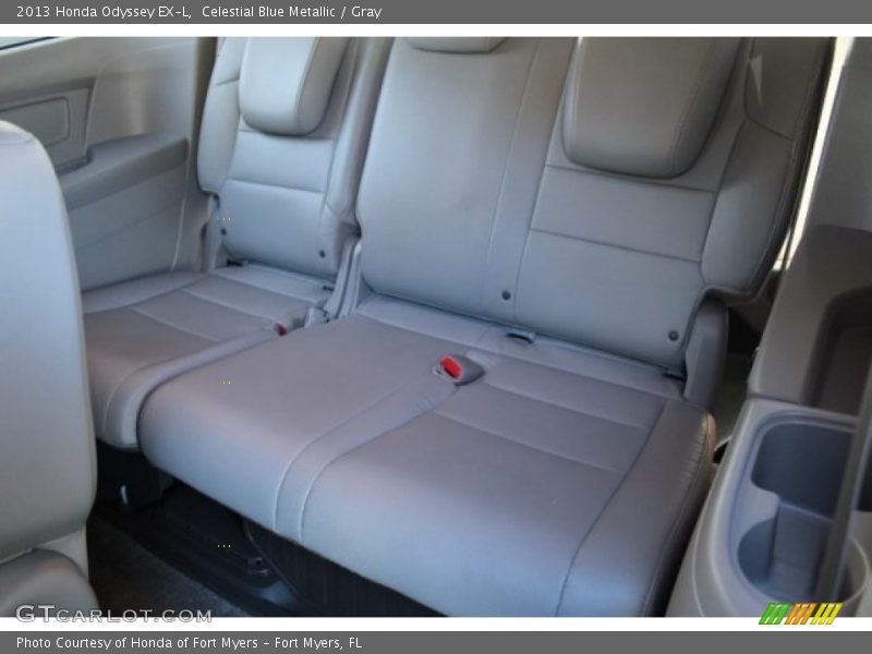 Celestial Blue Metallic / Gray 2013 Honda Odyssey EX-L