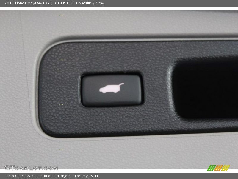 Celestial Blue Metallic / Gray 2013 Honda Odyssey EX-L
