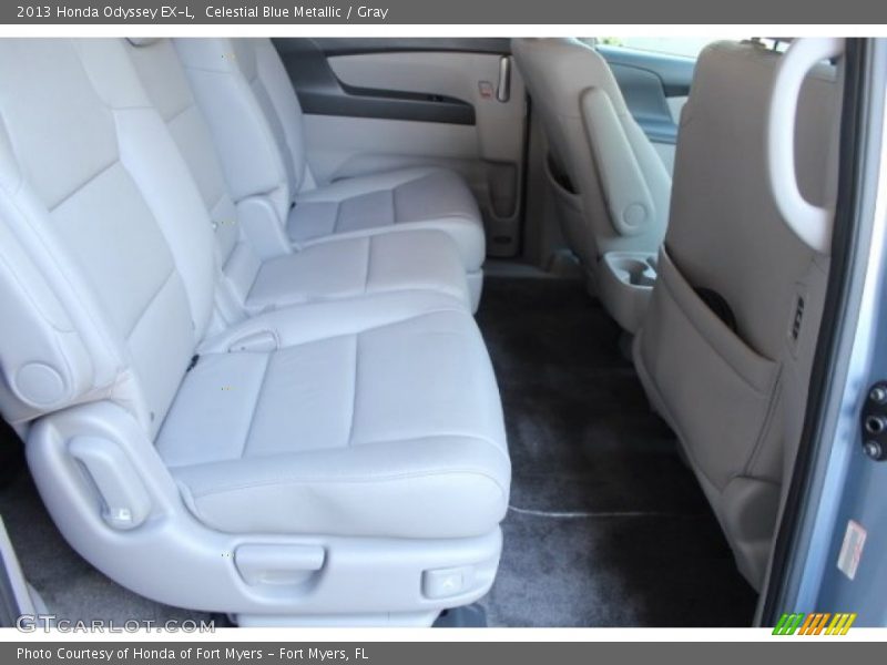 Celestial Blue Metallic / Gray 2013 Honda Odyssey EX-L