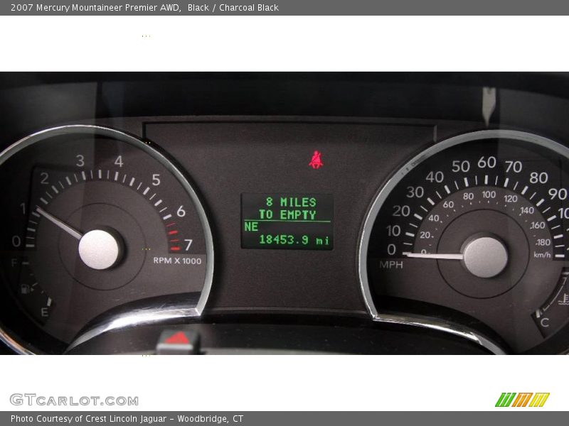 Black / Charcoal Black 2007 Mercury Mountaineer Premier AWD