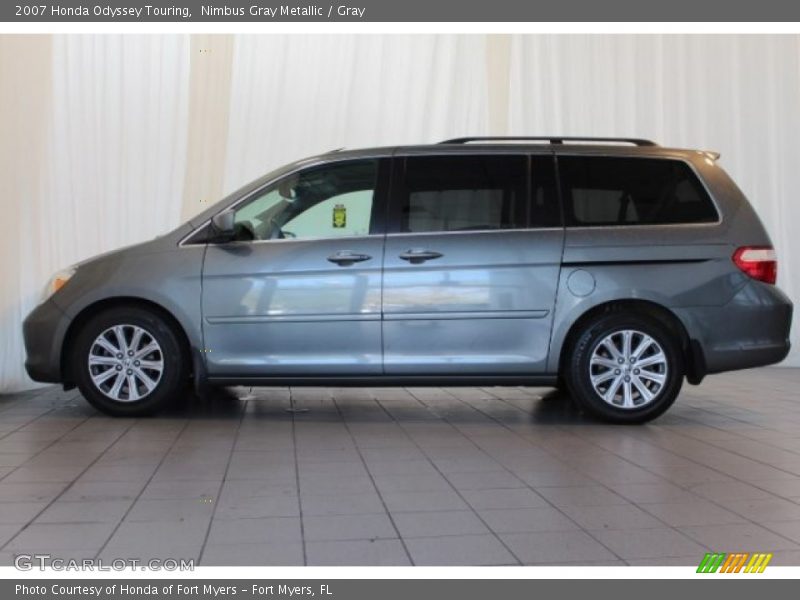 Nimbus Gray Metallic / Gray 2007 Honda Odyssey Touring
