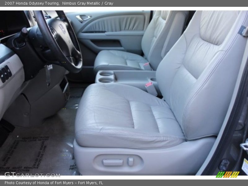 Nimbus Gray Metallic / Gray 2007 Honda Odyssey Touring