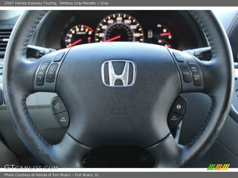 Nimbus Gray Metallic / Gray 2007 Honda Odyssey Touring