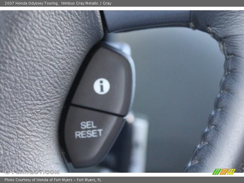 Nimbus Gray Metallic / Gray 2007 Honda Odyssey Touring