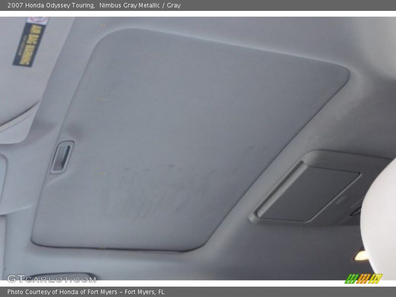 Nimbus Gray Metallic / Gray 2007 Honda Odyssey Touring