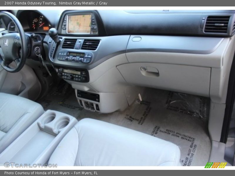 Nimbus Gray Metallic / Gray 2007 Honda Odyssey Touring