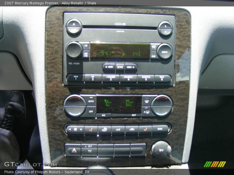 Alloy Metallic / Shale 2007 Mercury Montego Premier