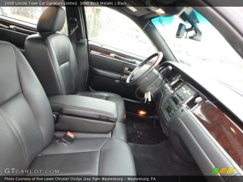  2008 Town Car Signature Limited Black Interior