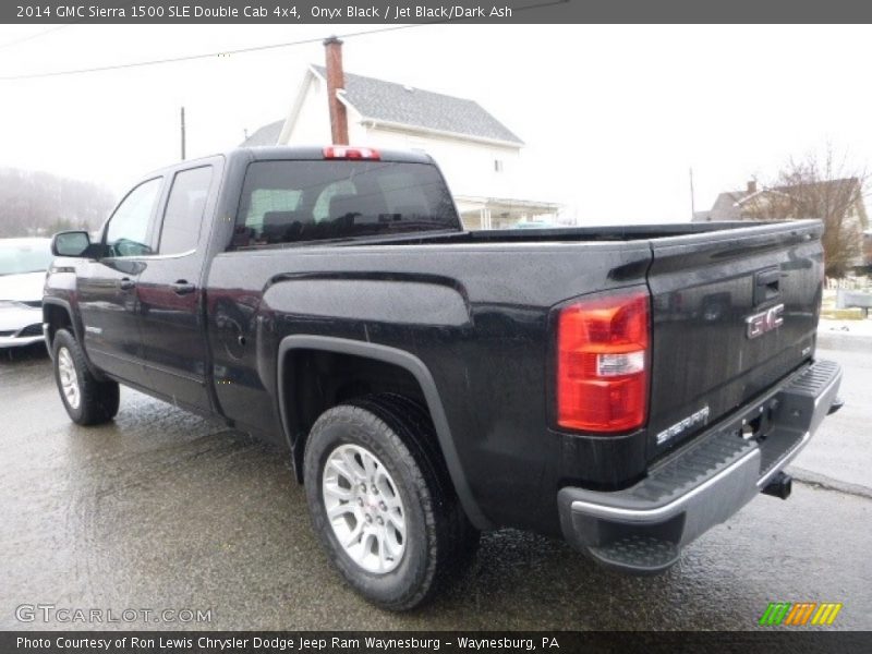 Onyx Black / Jet Black/Dark Ash 2014 GMC Sierra 1500 SLE Double Cab 4x4