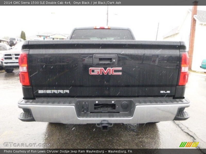 Onyx Black / Jet Black/Dark Ash 2014 GMC Sierra 1500 SLE Double Cab 4x4