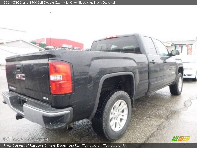 Onyx Black / Jet Black/Dark Ash 2014 GMC Sierra 1500 SLE Double Cab 4x4
