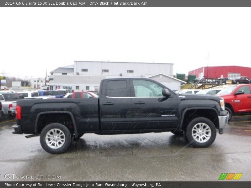 Onyx Black / Jet Black/Dark Ash 2014 GMC Sierra 1500 SLE Double Cab 4x4