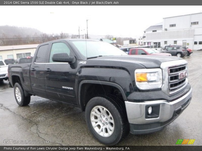 Onyx Black / Jet Black/Dark Ash 2014 GMC Sierra 1500 SLE Double Cab 4x4