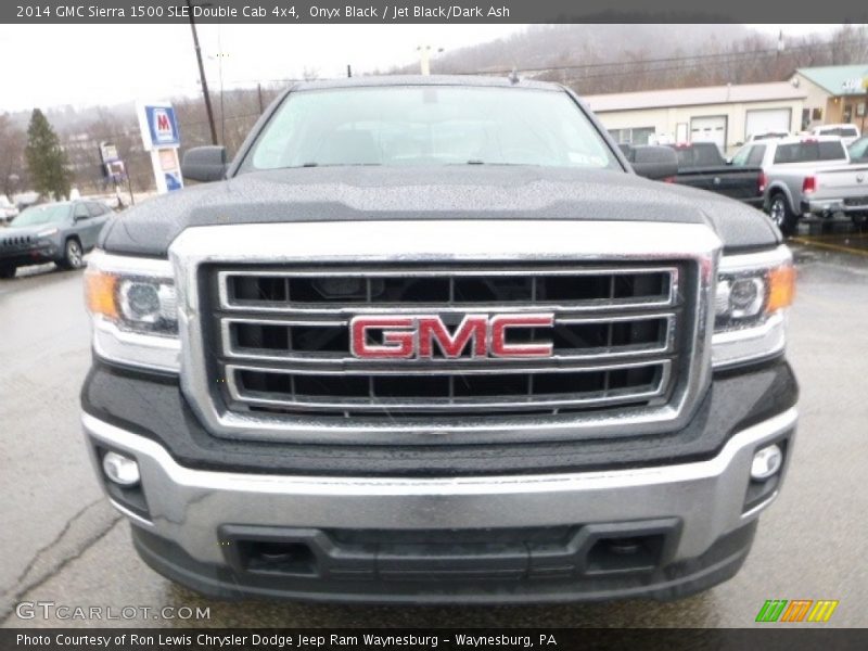 Onyx Black / Jet Black/Dark Ash 2014 GMC Sierra 1500 SLE Double Cab 4x4