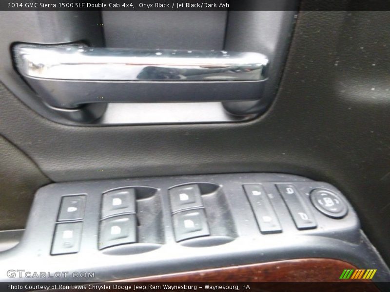 Onyx Black / Jet Black/Dark Ash 2014 GMC Sierra 1500 SLE Double Cab 4x4