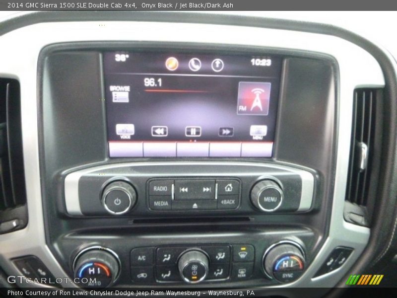 Onyx Black / Jet Black/Dark Ash 2014 GMC Sierra 1500 SLE Double Cab 4x4