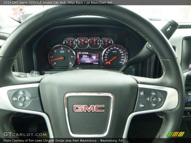 Onyx Black / Jet Black/Dark Ash 2014 GMC Sierra 1500 SLE Double Cab 4x4