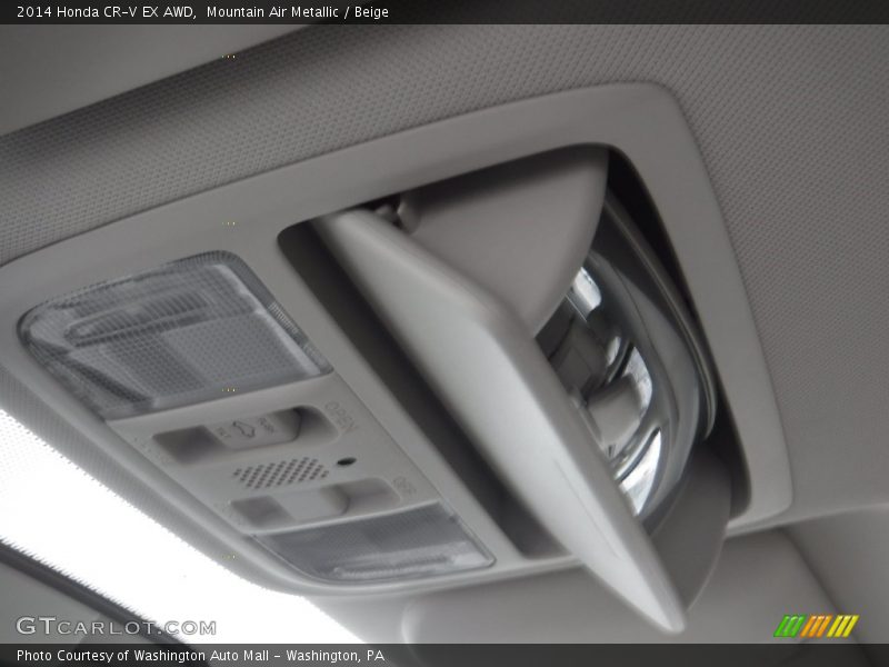 Mountain Air Metallic / Beige 2014 Honda CR-V EX AWD