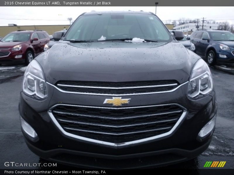 Tungsten Metallic / Jet Black 2016 Chevrolet Equinox LT AWD