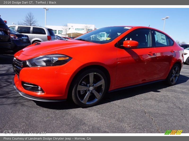 TorRed / Black 2016 Dodge Dart GT