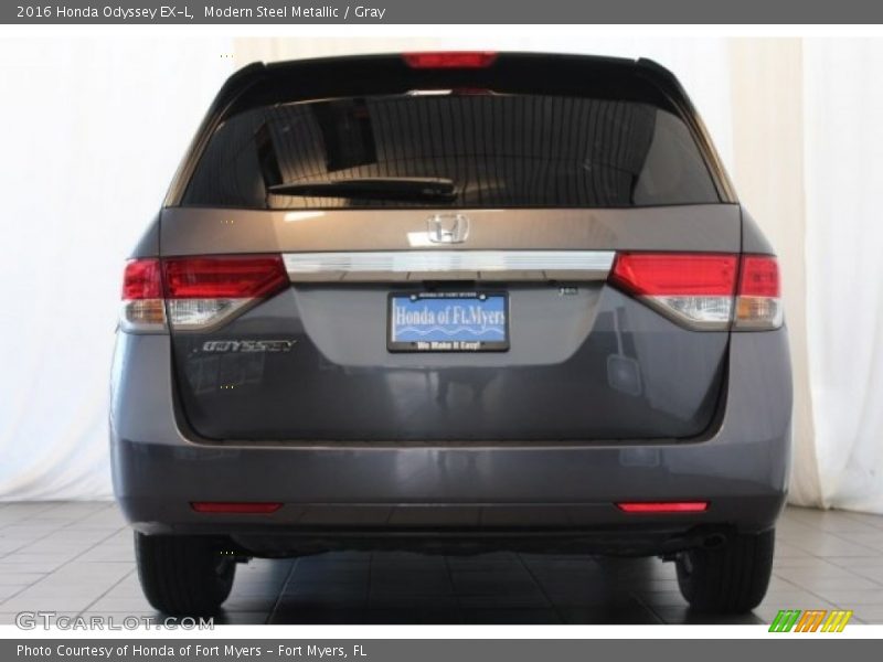 Modern Steel Metallic / Gray 2016 Honda Odyssey EX-L