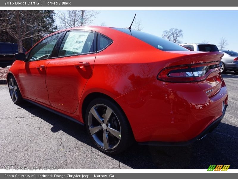 TorRed / Black 2016 Dodge Dart GT
