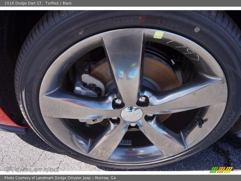 TorRed / Black 2016 Dodge Dart GT