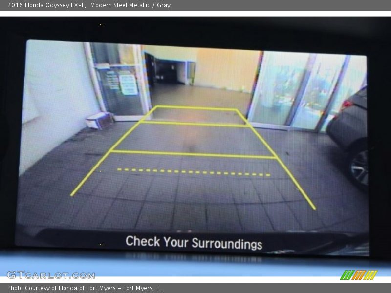 Modern Steel Metallic / Gray 2016 Honda Odyssey EX-L