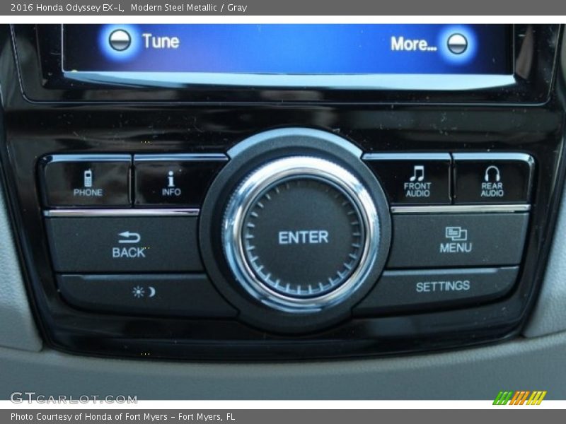 Modern Steel Metallic / Gray 2016 Honda Odyssey EX-L