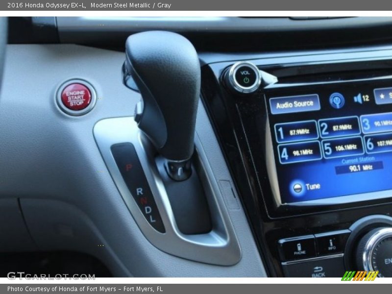 Modern Steel Metallic / Gray 2016 Honda Odyssey EX-L