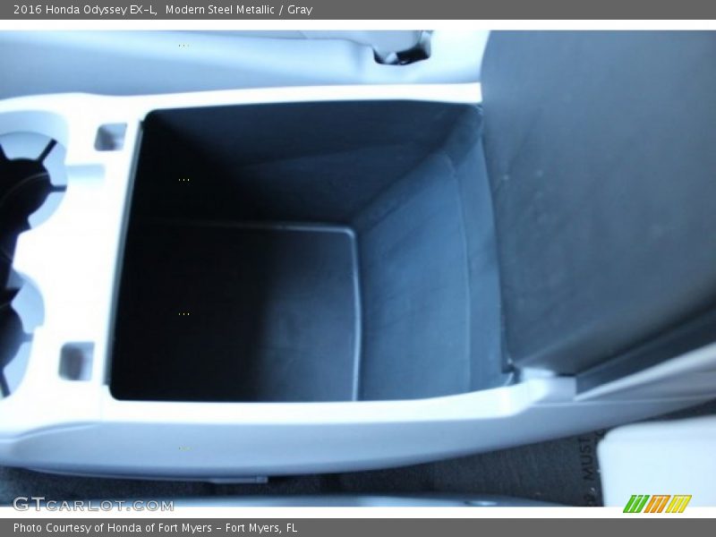 Modern Steel Metallic / Gray 2016 Honda Odyssey EX-L