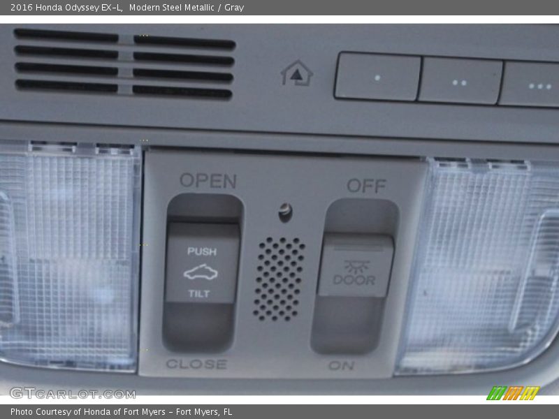 Modern Steel Metallic / Gray 2016 Honda Odyssey EX-L