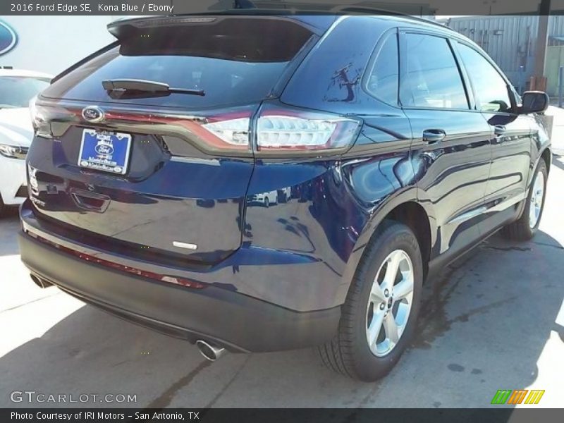 Kona Blue / Ebony 2016 Ford Edge SE