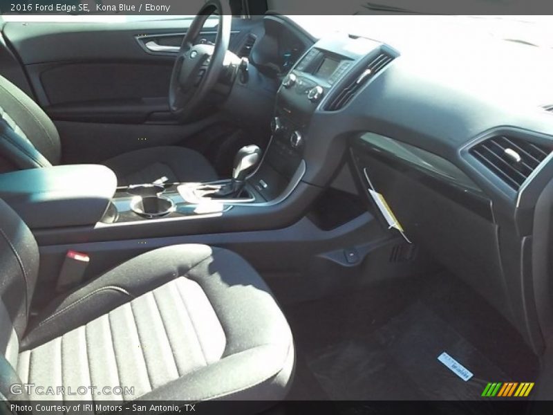 Kona Blue / Ebony 2016 Ford Edge SE