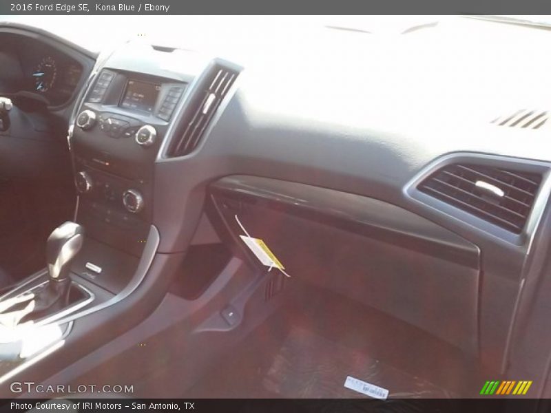 Kona Blue / Ebony 2016 Ford Edge SE
