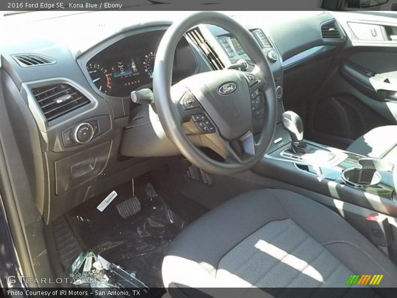 Kona Blue / Ebony 2016 Ford Edge SE