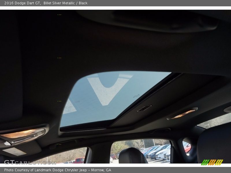 Billet Silver Metallic / Black 2016 Dodge Dart GT