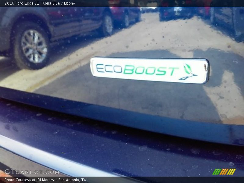 Kona Blue / Ebony 2016 Ford Edge SE