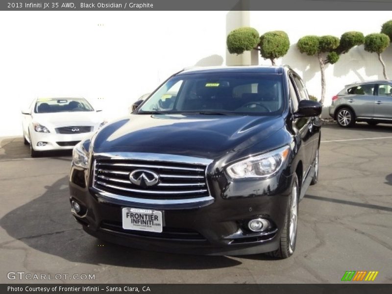 Black Obsidian / Graphite 2013 Infiniti JX 35 AWD
