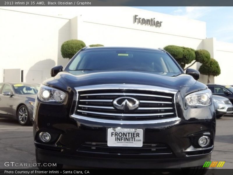 Black Obsidian / Graphite 2013 Infiniti JX 35 AWD