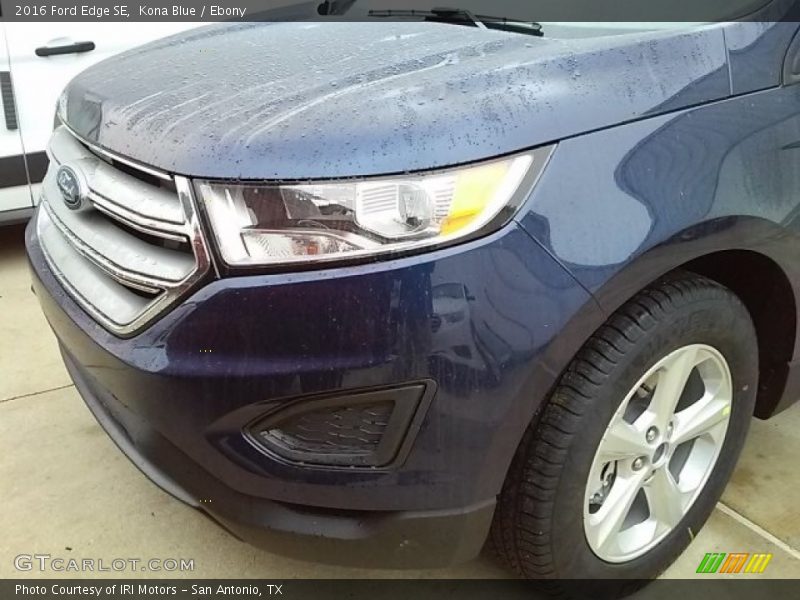 Kona Blue / Ebony 2016 Ford Edge SE