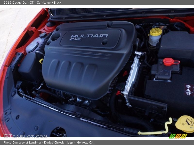 Go Mango / Black 2016 Dodge Dart GT