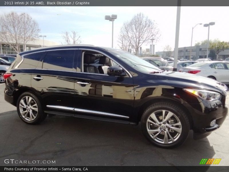 Black Obsidian / Graphite 2013 Infiniti JX 35 AWD