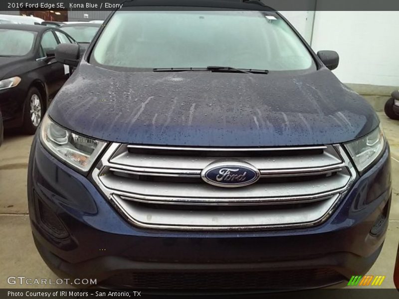 Kona Blue / Ebony 2016 Ford Edge SE